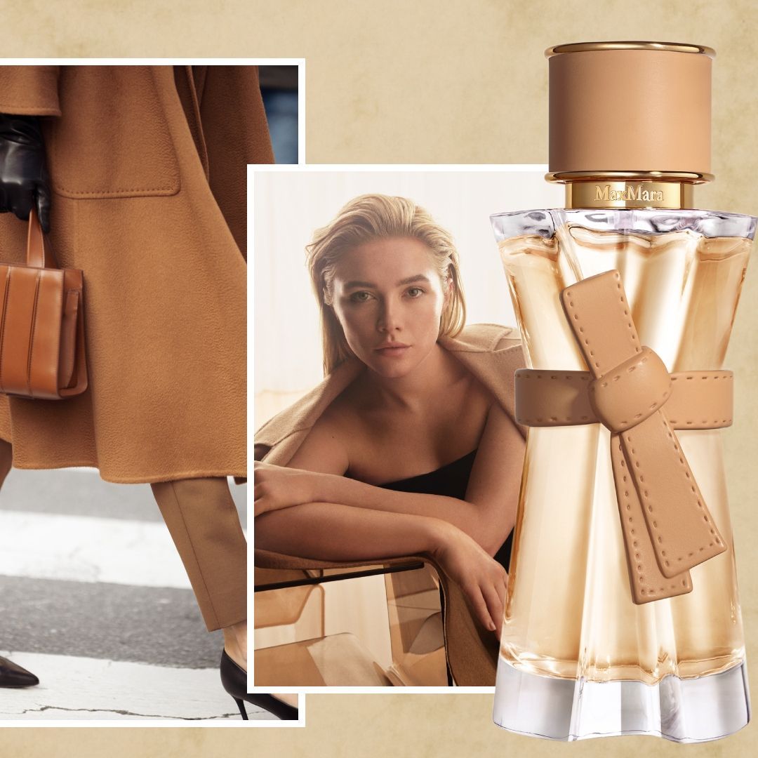 Featured image Max Mara luxury bottles and a cashmere trench