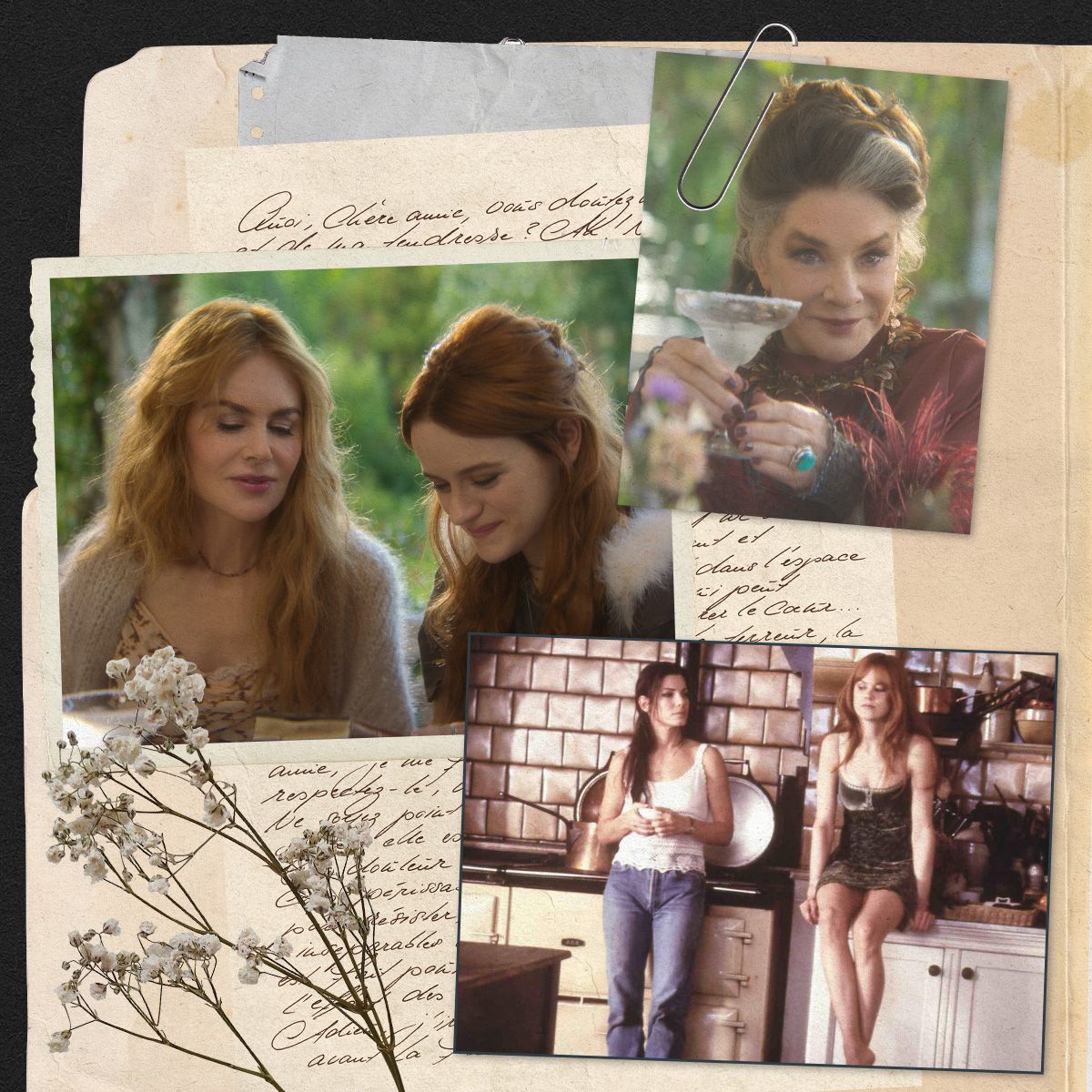 Featured image See the Spellbinding Beauty Details from Practical Magic 2 Hair and Makeup Trailer