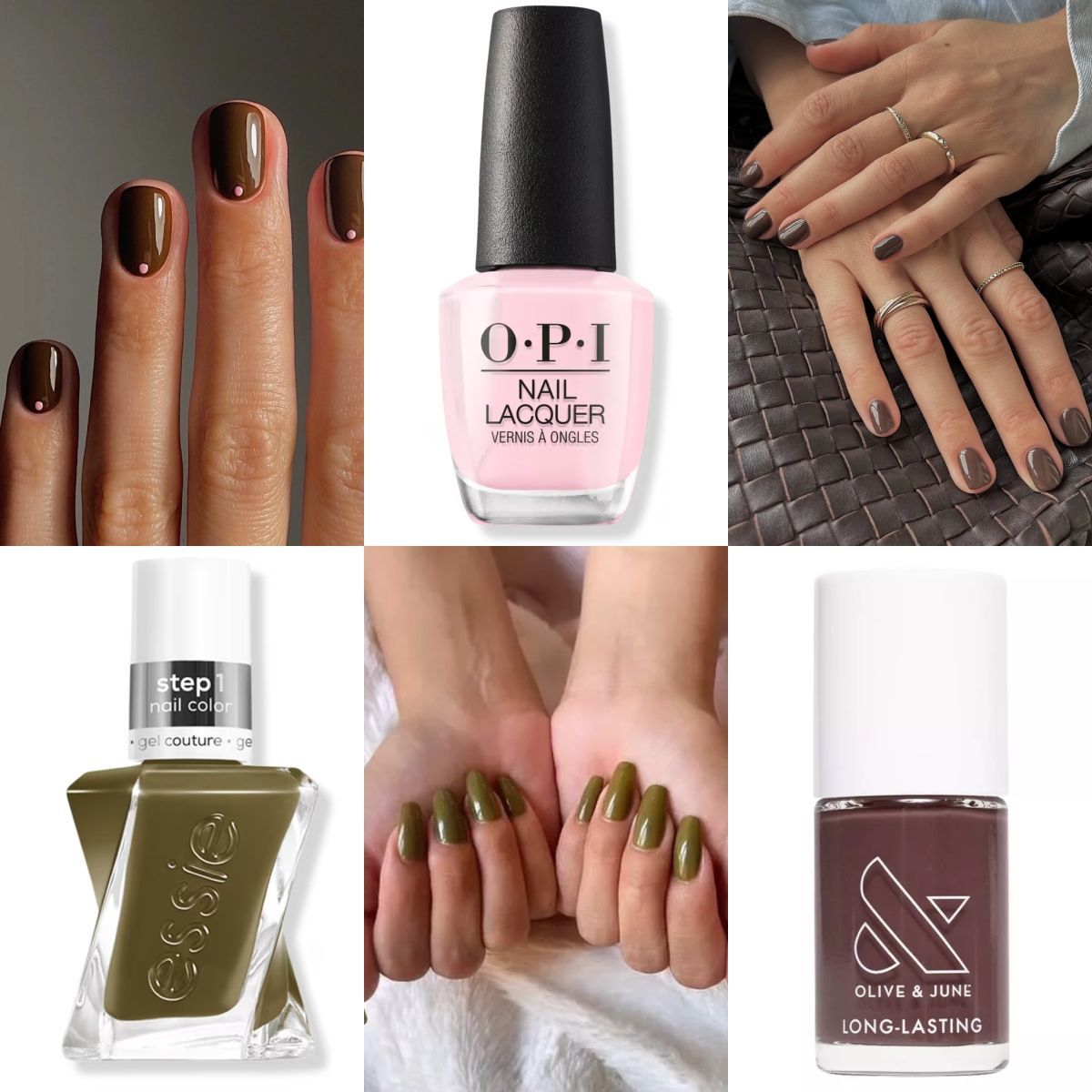 Featured image Fall Nail Showcase Earthy Tones and Square Nails