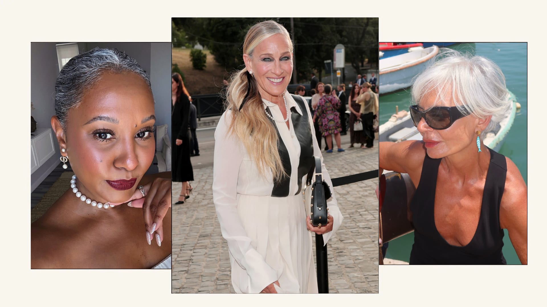 Featured image French Blending Highlight for Beautiful Gray Hair