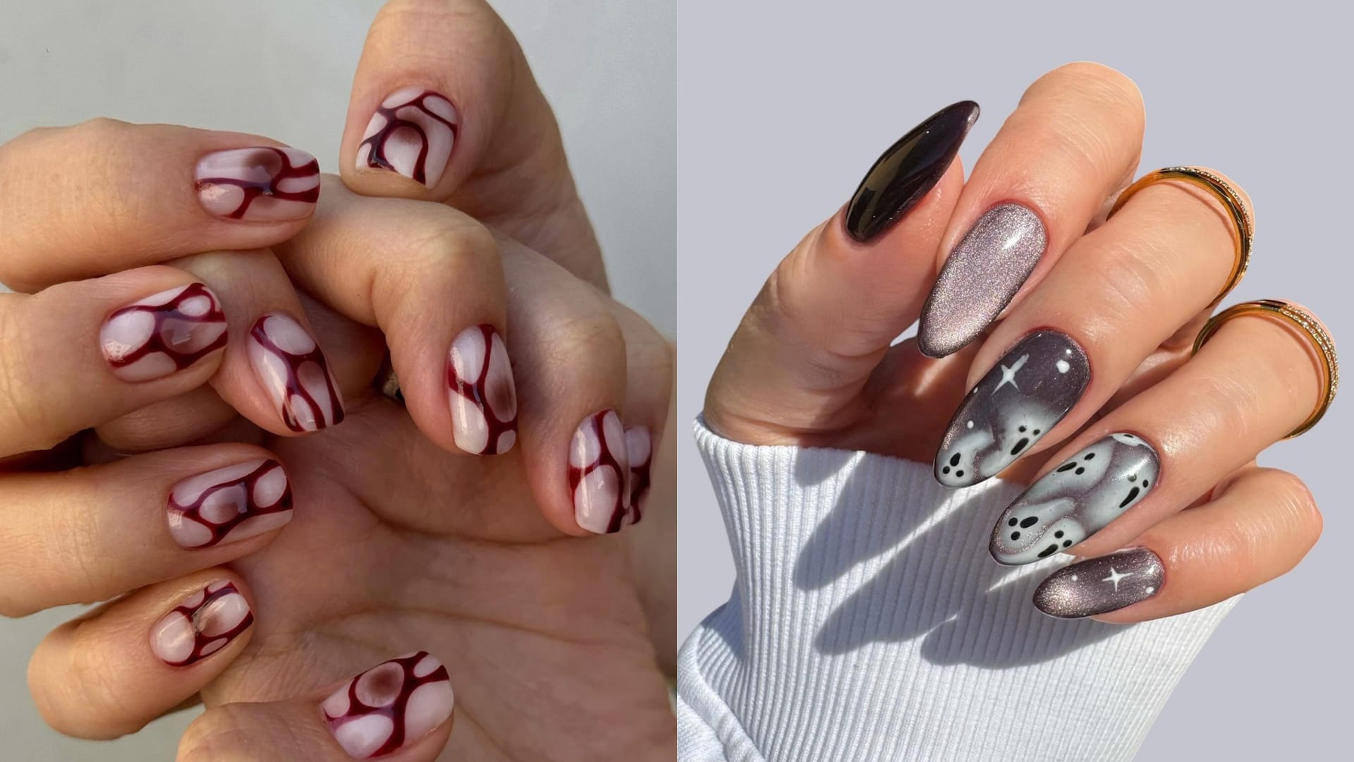 Featured image Try These 17 Chic to Creepy Halloween Nails